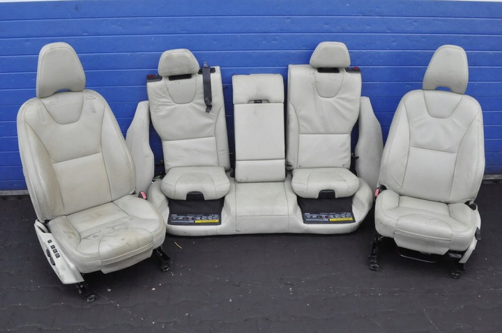 фото №1, Volvo xc60 i прокладка интерьера сиденья диван светлая кожа