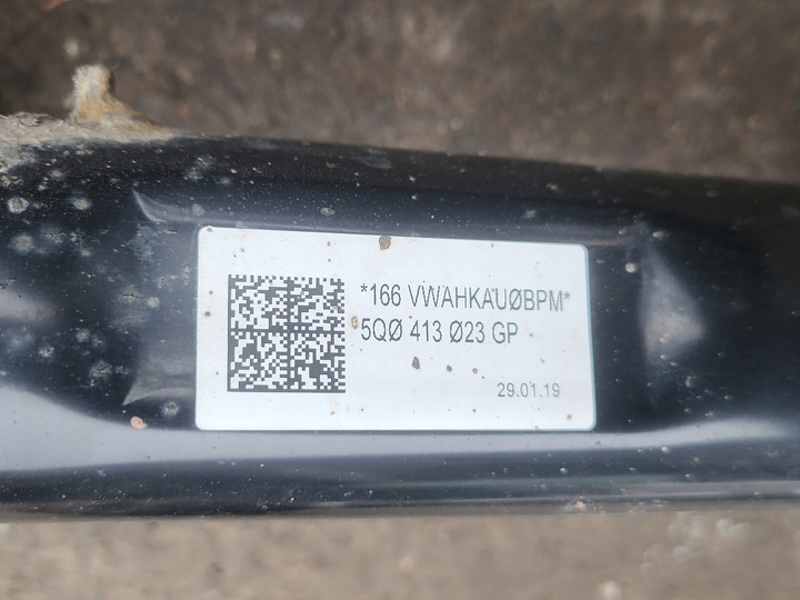 фото №11, Підвішування ліві передні комплектні підп’ятник vw golf vii 7 5g seat skoda оригінальний номер