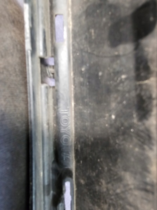 фото №15, Планка dół бампера спойлер toyota corolla gr sport e21 перед переднее