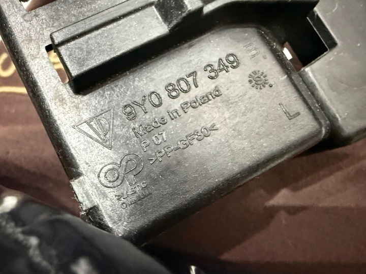 фото №10, Porsche cayenne 9y0 9y ползун крепление лампы левый оригинал 9y0807571e