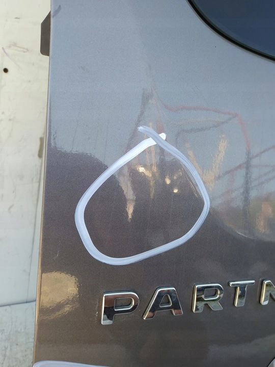 фото №8, Citroen berlingo 3 peugeot partner iii крышка зад задняя