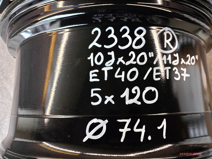 фото №7, Śląsk легкосплавные диски 20" 5x120 bmw x6 x5 f15 f16 две ширины комплект