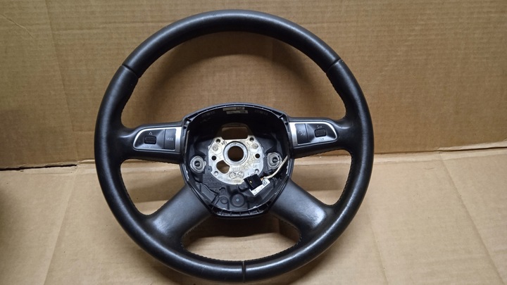 фото №1, Audi a6 c6 q7 руль мультифункция кожа