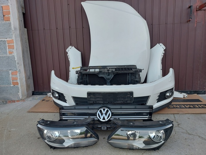 фото №1, Tiguan 5n0 рестайлінг перед капот двері l0k1 lb9a la1x ld7r la7w ld6w li7f 2013r