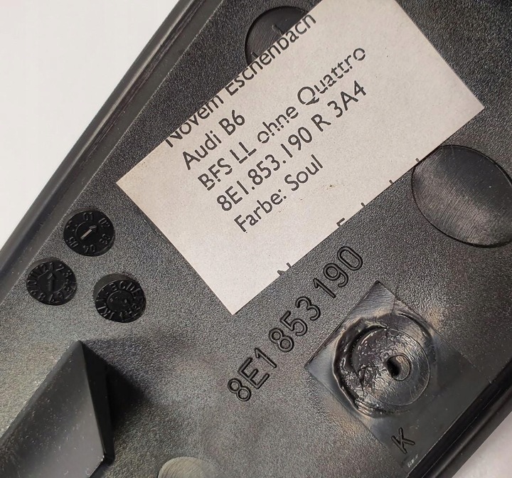 фото №7, Планка декоративная консоли dekor audi a4 b6 европа