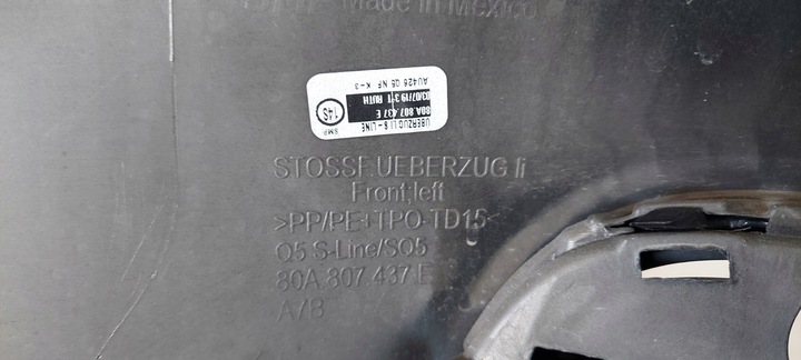 фото №14, Audi q5 sq5 80a бампер переднє решітка радіатора решітка ґрати спойлер