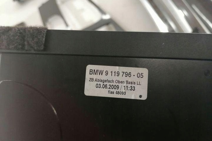 фото №9, Планка декоративная капот bmw 7 f01, f02 9173877 3.0l дизель 180kw 2010