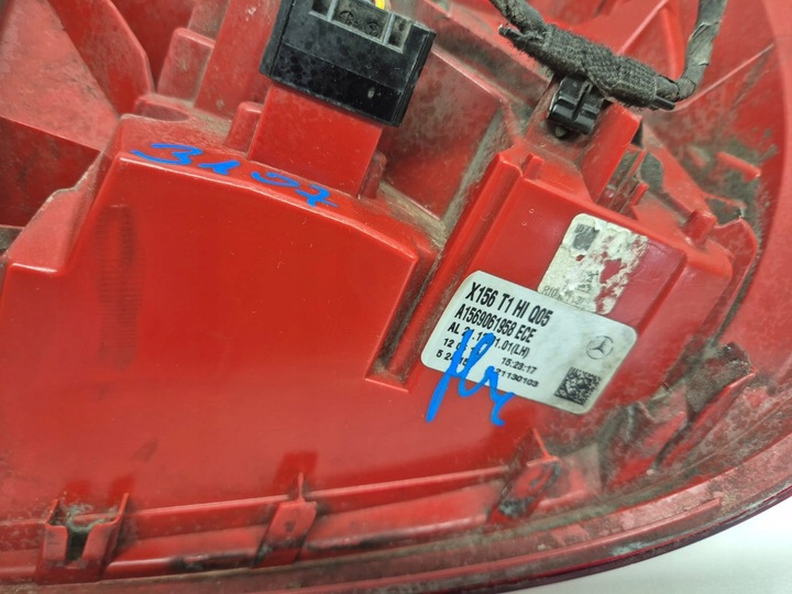 фото №6, Mercedes gla w156 x156 лампа задняя левая led оригинал европа 13-17