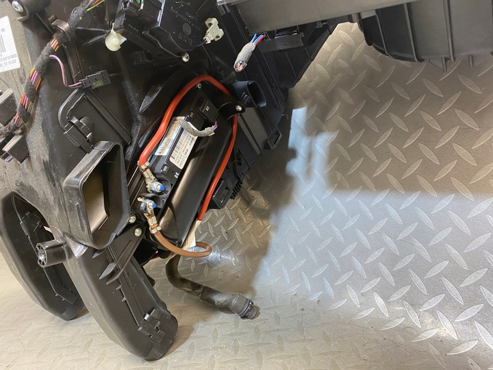 фото №5, Комбайн обігрівач повітродувка opel astra iv j європа 13497124 13590315