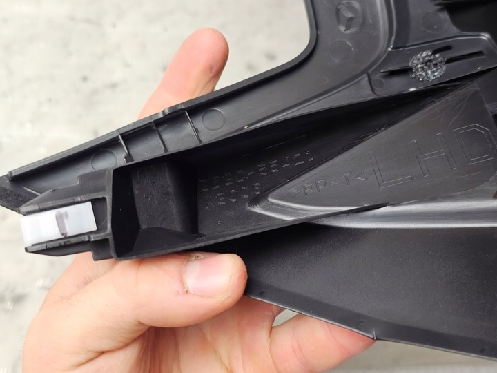 фото №6, Защита корпус рамка козырёк спидометра старт сплав консоли mazda cx3 cx-3