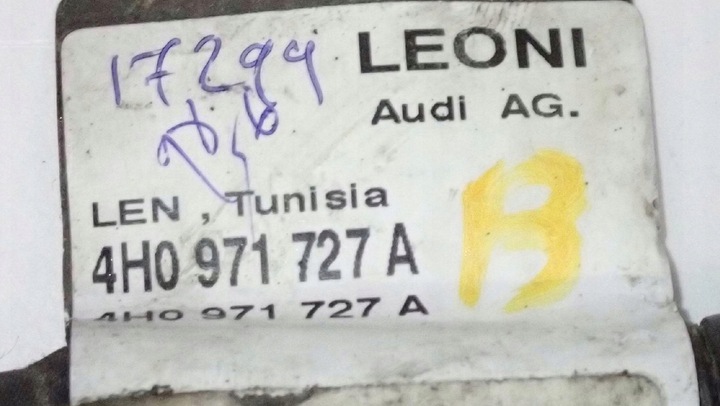 фото №13, Жгут насоса топлива audi a8 d4 4.2 tdi 4h0971727a