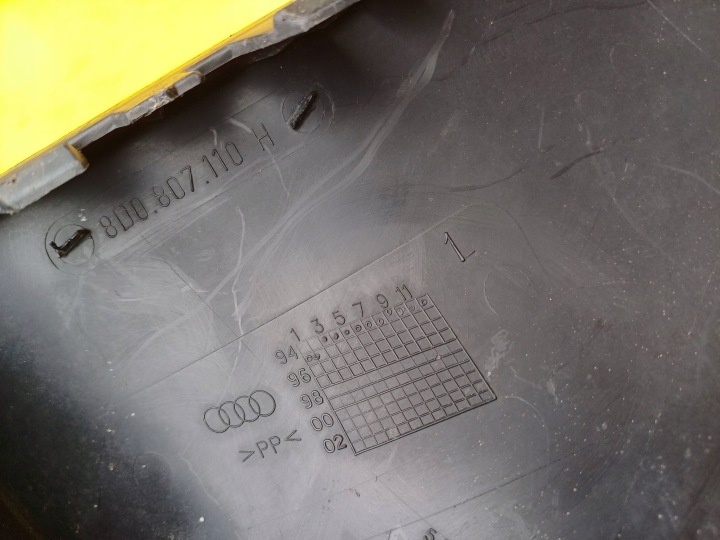 фото №11, Бампер передній дифузор накладка перед audi a4 s4 b6 8h 8d0807110h
