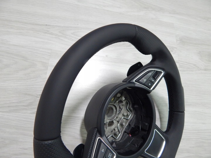 фото №7, Audi a6 a7 4g0 - руль новая кожа sport лепестки 4g0