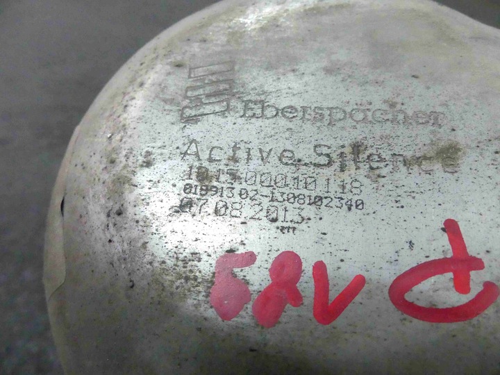 фото №11, Глушитель выхлоп правые maserati ghibli iii 13-17 3.0d