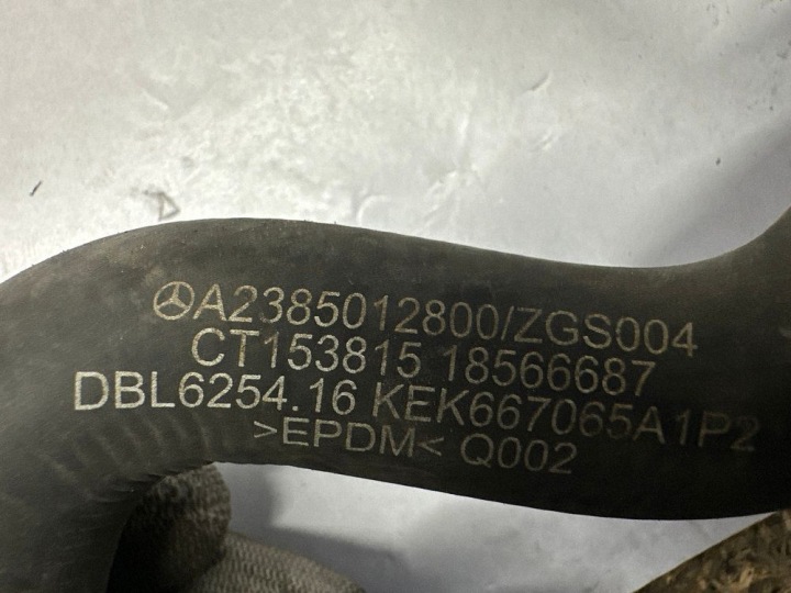 фото №11, Mercedes-benz e w213 трубка  водяной турбокомпрессора 2000cm3 2020 a2385012800