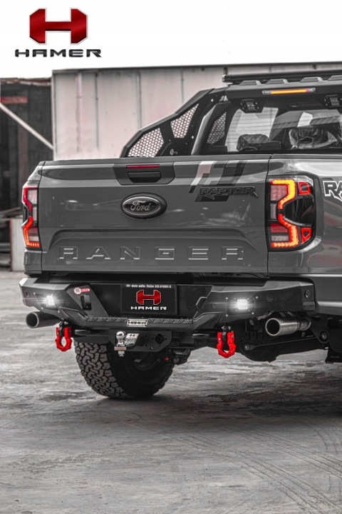 фото №15, Бампер заднее стальной offroad hamer nova ford ranger raptor 2022-