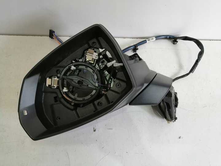 фото №1, Audi q7 ii 4m зеркало левая 12 pin