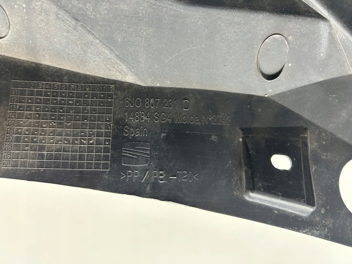 фото №12, Seat ibiza iv 4 рестайлинг бампер перед передний 6j0807231d