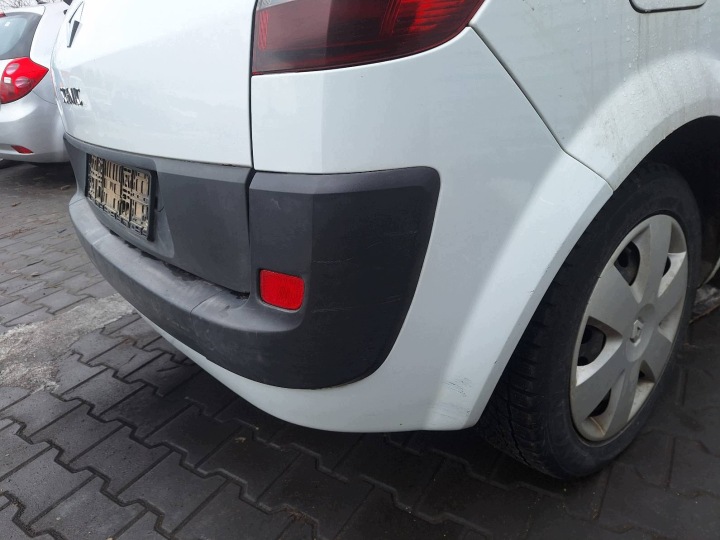 фото №8, Комплектний зад renault scenic ii ov369 кришка багажника бампер лампи