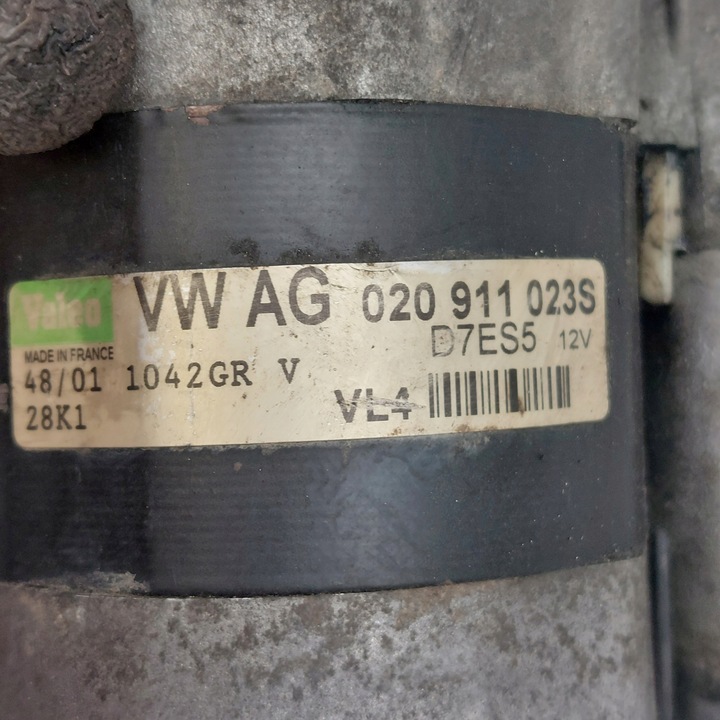 фото №7, Volkswagen vw golf 4 iv 1,4 стартер valeo 020911023s
