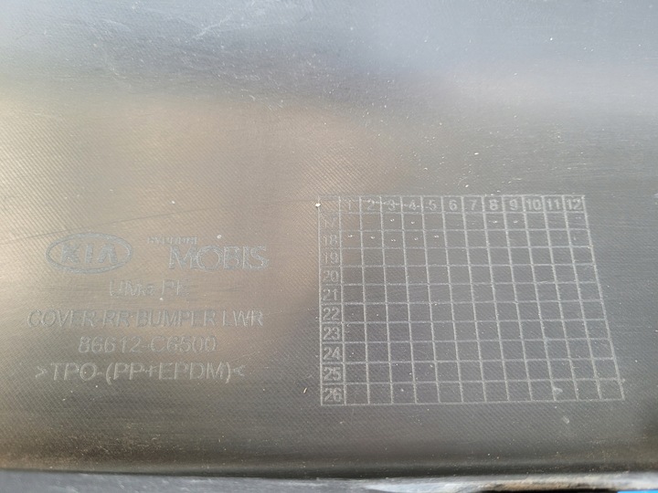 фото №13, Kia sorento iii рестайлінг 2018-2020 18-20 бампер задній 86611-c6500 86612-c6500