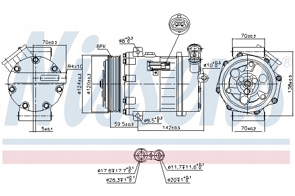 фото №8, Компрессор кондиционера nissens 890063 pl dystrybucja