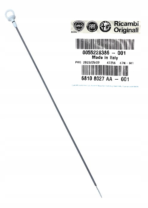 фото №1, Щуп щуп рівня масла fiat alfa romeo 1.4 16v 55228386 fca оригінал