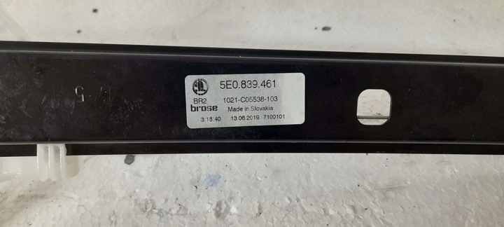 фото №10, Skoda octavia 3 iii механізм скла лівий зад