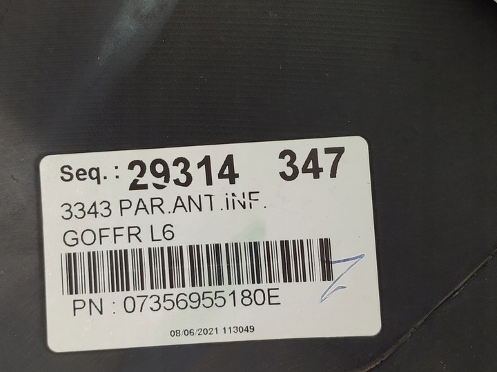 фото №16, Бампер переднее комплектный перед белый fiat 500x рестайлинг 2018–2024