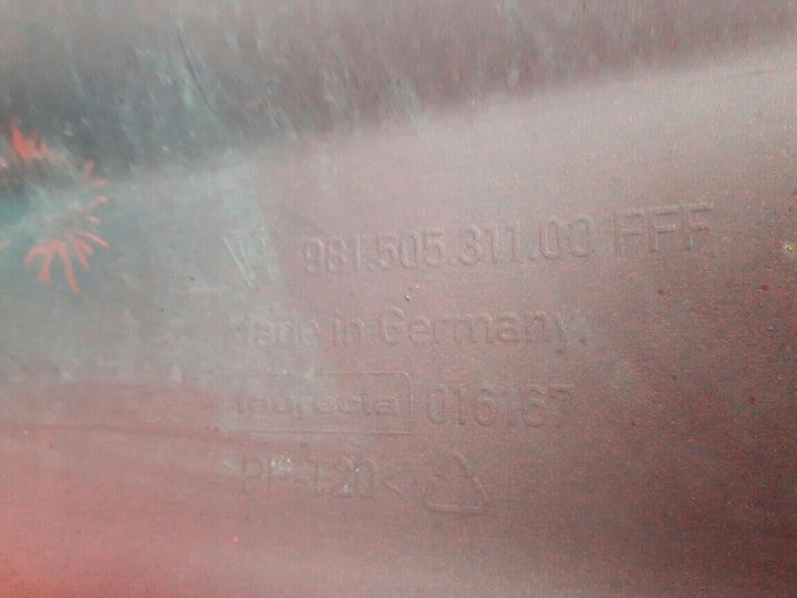 фото №9, Porsche boxster 981 2012- бампер переднее перед 98150531100