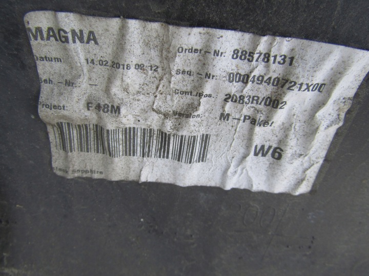 фото №9, Бампер bmw x1 f48 15-19 м-пакет зад pdc