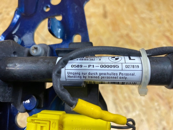 фото №9, Петля капота пиротехнический патрон/заряд левый bmw 5 g30 g31 7347407