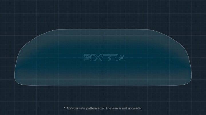 фото №5, Защитные стекло pixsel na приборная панель раздаточная skoda kamiq - 12.8“ 2023 -