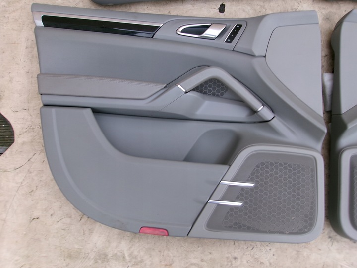 фото №13, Porsche cayenne 7p5 ta сидіння диван обшивки комплект шкіра