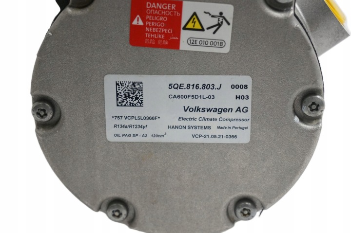 фото №7, Компрессор кондиционера seat cupra formentor 5qe816803j 1.4 etsi