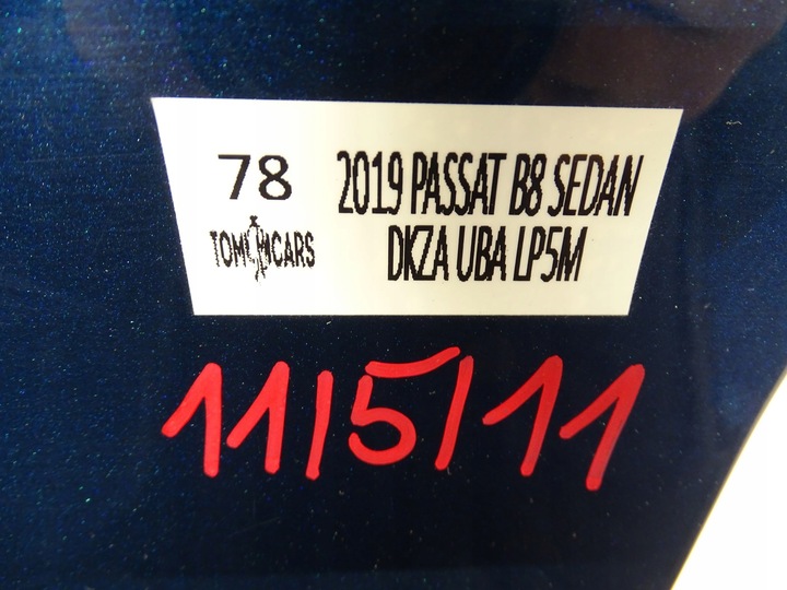 фото №11, Дверь левый перед левая передние vw passat b8 3g sedan / универсал lp5m