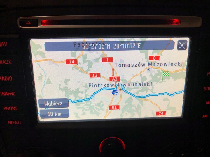 фото №1, Ford радіо навігація nx mca2 travelpilot з код