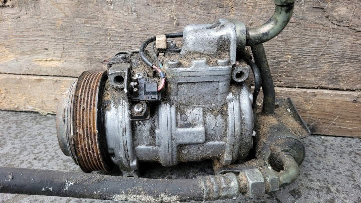 фото №9, Mercedes w124 e420 e500 компрессор кондиционера компрессор 1192300756