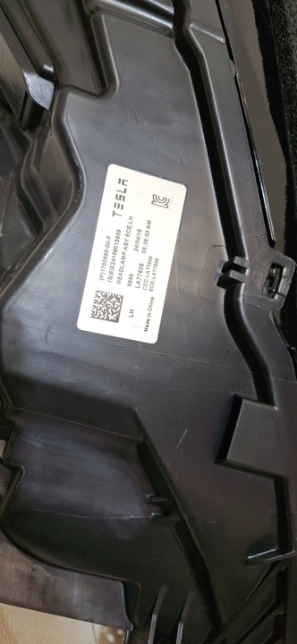 фото №11, Лампа перед передняя левая tesla рестайлинг 2024 полный led 1760888-00-f