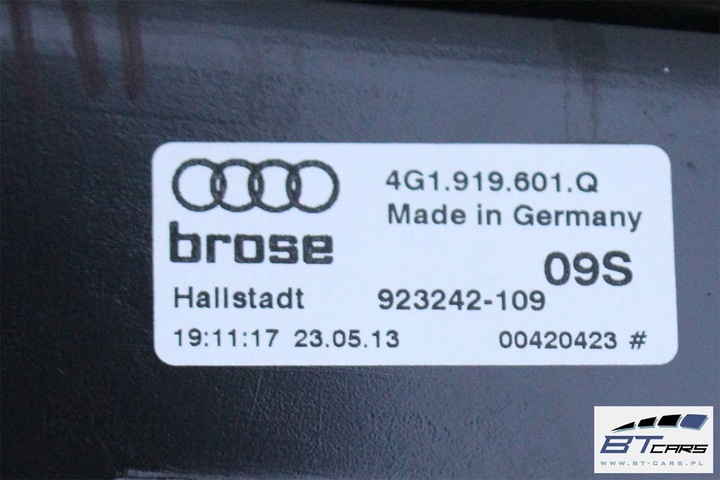 фото №8, Audi a7 набір mmi монітор + зчитувач + панель 4g0035187f 4g0035187d 4g191960
