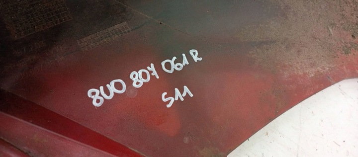 фото №7, Audi q3 рестайлинг s-line 15- спойлер накладка бампера передняя перед 8u0807061r