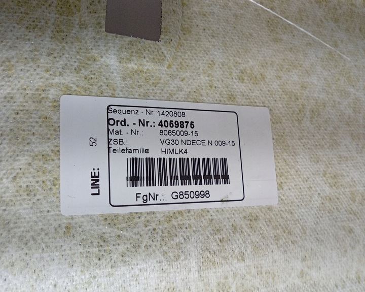 фото №4, Bmw 5 g30 sedan стеля чорна стеля м-пакет 8065009