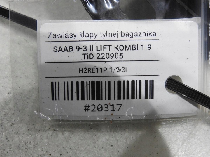 фото №7, Петли крышки saab 9-3 ii рестайлинг универсал