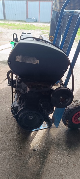 фото №8, Opel astra h zafira b meriva a 1.6 16v двигатель z16xep стойка