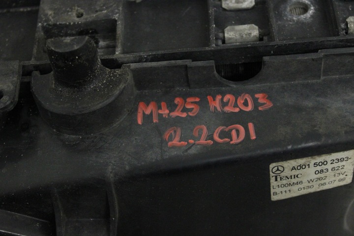 фото №12, Радіаторів вентилятор mercedes w202 2.2 cdi автомат a0015002393