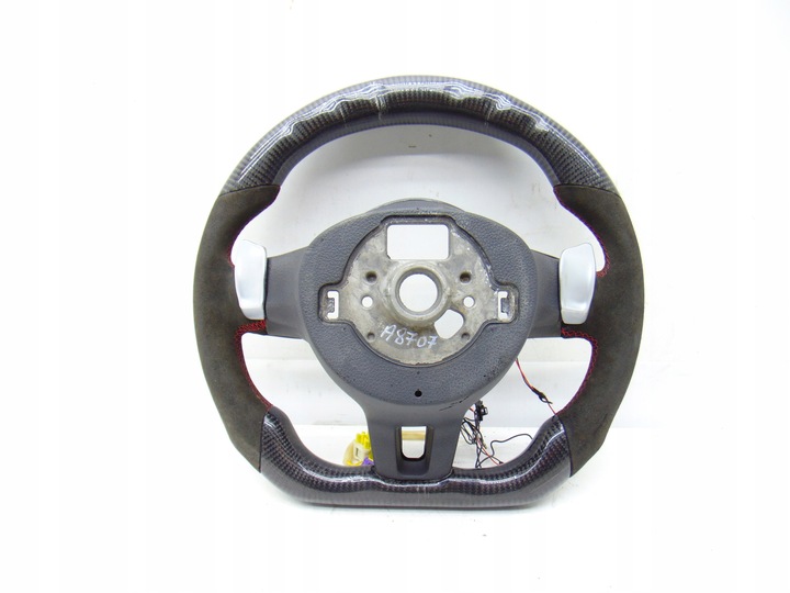 фото №11, Руль карбон led монитор 30 edition vw golf v gti passat cc golf vi