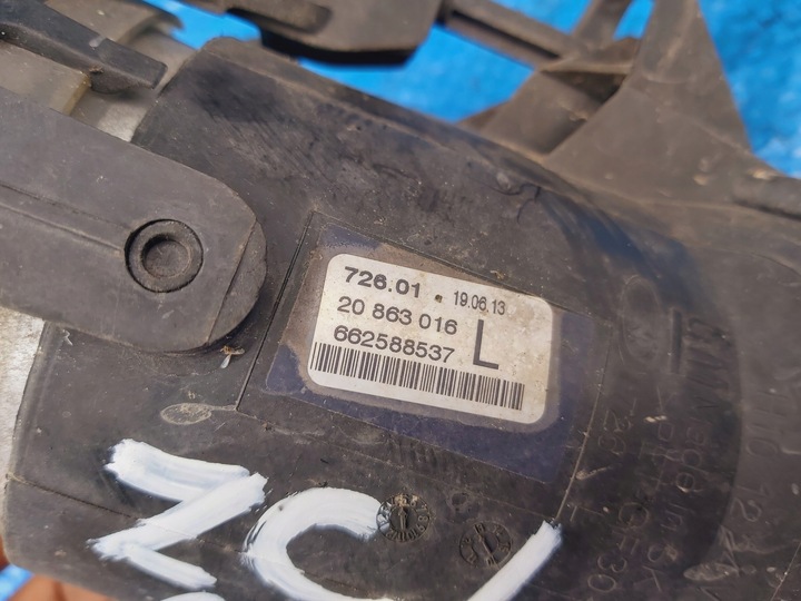 фото №9, Запчасти | zafira c галоген левый бампера перед 20863016