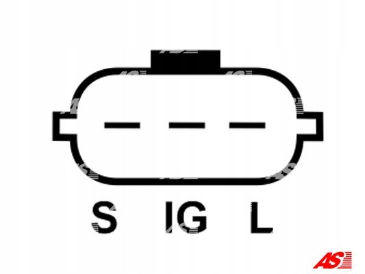 фото №11, Генератор as-pl do toyota hiace iv 2.4 td