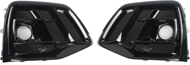 фото №11, Чёрная решётка бампера решётка audi q5 80a 2021- s-line рестайлинг правая+ левая kpl