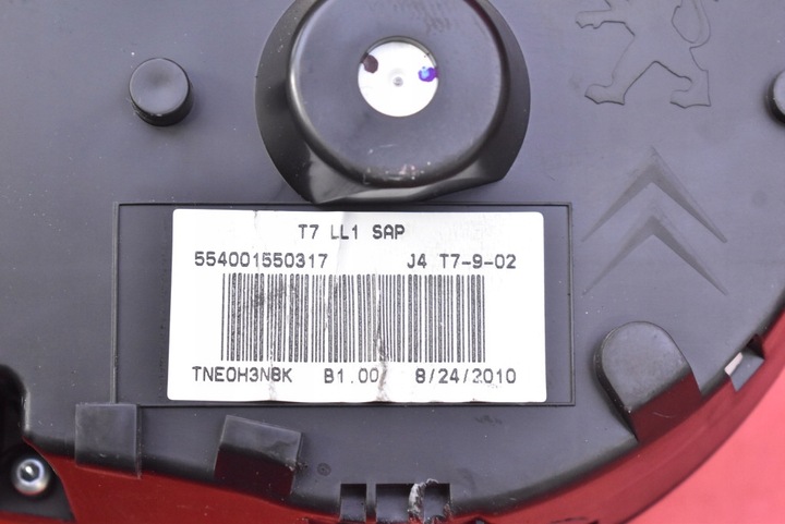 фото №9, Спидометр приборы eu 9674936280 peugeot 308 1 i t7 1.6 hdi 110 km 07-11